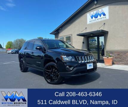 2016 Jeep Compass for sale at Western Mountain Bus & Auto Sales in Nampa ID