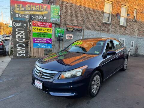 2011 Honda Accord for sale at EL GHALY GROUP 1 Quality used vehicles in Jersey City NJ