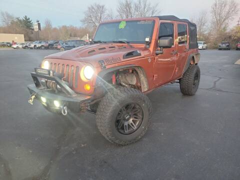 2011 Jeep Wrangler Unlimited for sale at Cruisin' Auto Sales in Madison IN