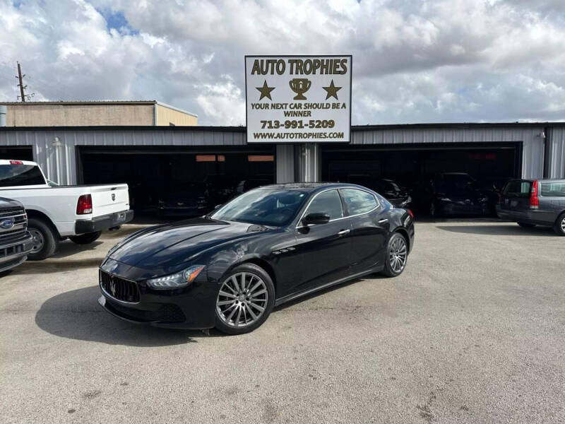 2017 Maserati Ghibli for sale at AutoTrophies in Houston TX