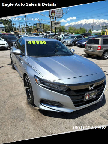 2018 Honda Accord for sale at Eagle Auto Sales & Details in Provo UT