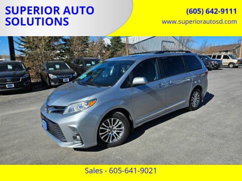 2018 Toyota Sienna for sale at SUPERIOR AUTO SOLUTIONS in Spearfish SD