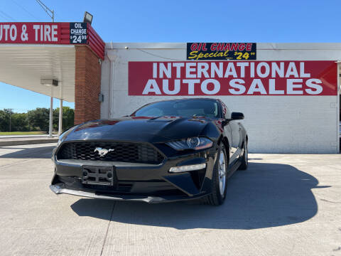 2018 Ford Mustang for sale at International Auto Sales in Garland TX