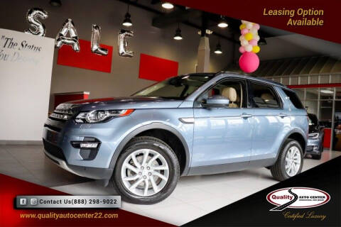 2018 Land Rover Discovery Sport for sale at Quality Auto Center in Springfield NJ