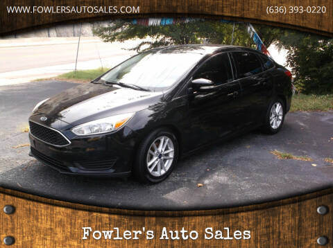 2016 Ford Focus for sale at Fowler's Auto Sales in Pacific MO