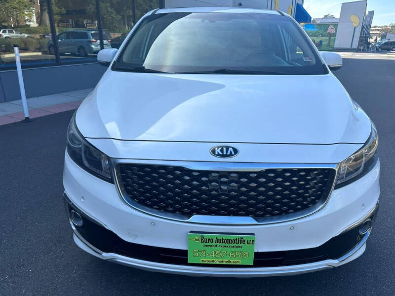 2015 Kia Sedona for sale at Euro Automotive LLC in Falls Church VA