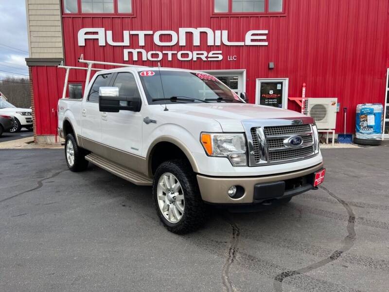 2012 Ford F-150 for sale at AUTOMILE MOTORS in Saco ME
