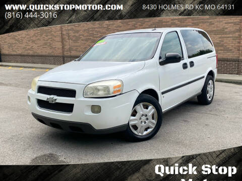 2008 Chevrolet Uplander for sale at Quick Stop Motors in Kansas City MO