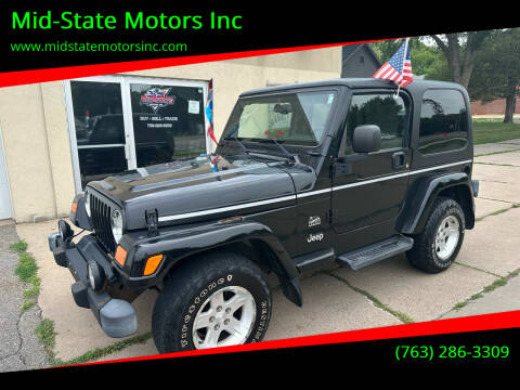 2004 Jeep Wrangler for sale at Mid-State Motors Inc in Rockford MN