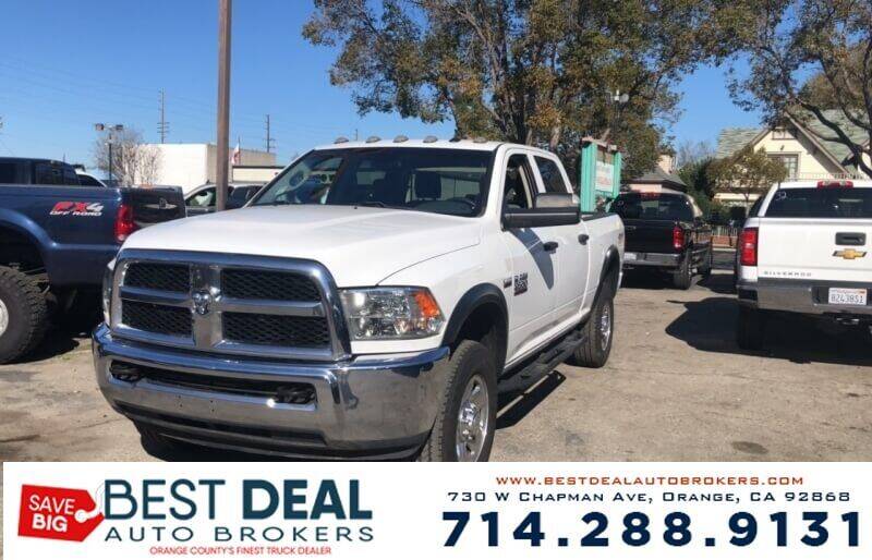 2018 RAM 2500 for sale at Best Deal Auto Brokers in Orange CA