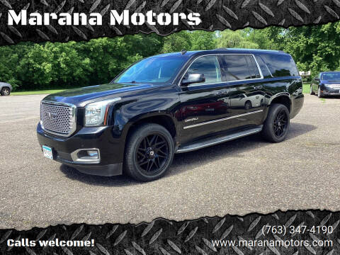 2015 GMC Yukon XL for sale at Marana Motors in Princeton MN