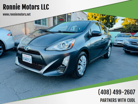 2016 Toyota Prius c for sale at Ronnie Motors LLC in San Jose CA