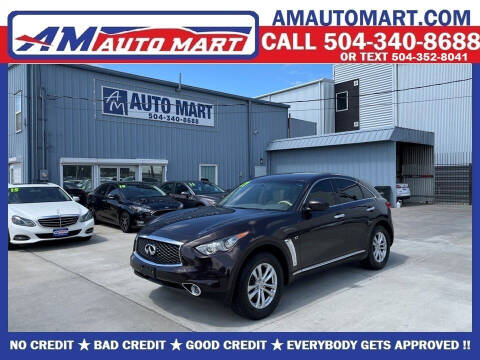 2017 Infiniti QX70 for sale at AM Auto Mart Marrero LLC in Marrero LA