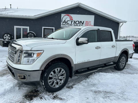 2018 Nissan Titan for sale at Action Motor Sales in Gaylord MI