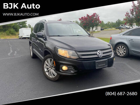 2013 Volkswagen Tiguan for sale at BJK Auto in Mineral VA