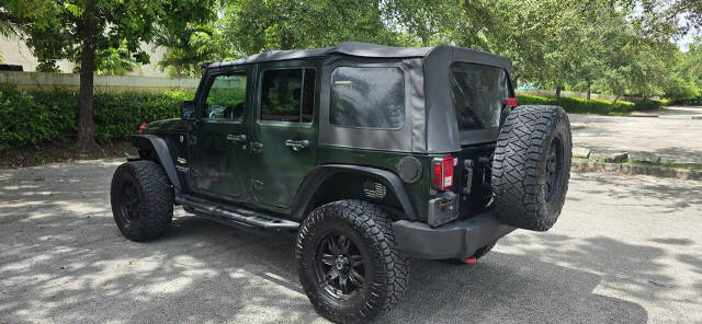 2010 Jeep Wrangler Unlimited for sale at All About Wheels Inc in Miami, FL