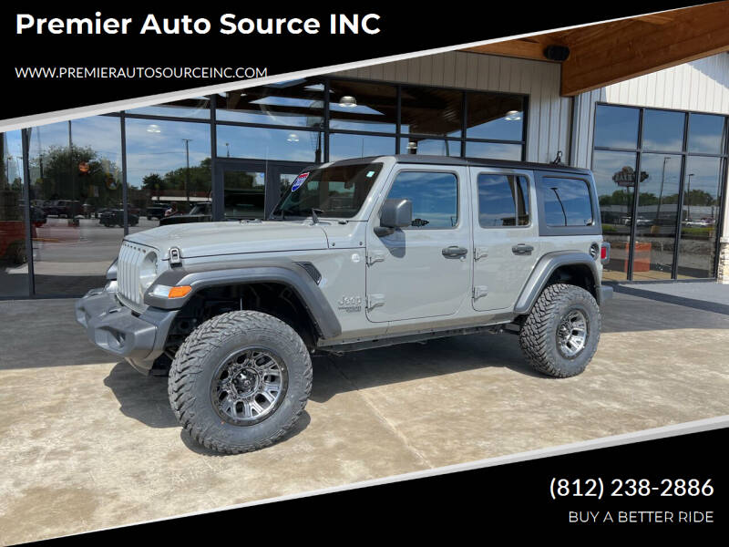 2020 Jeep Wrangler Unlimited for sale at Premier Auto Source INC in Terre Haute IN