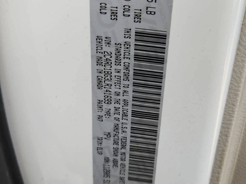 2020 Chrysler Pacifica Touring L