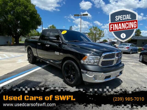 2016 RAM Ram Pickup 1500 for sale at Used Cars of SWFL in Fort Myers FL