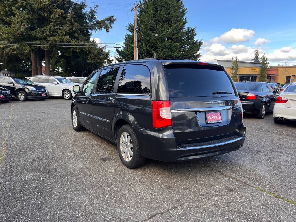 2012 Chrysler Town and Country for sale at PLATINUM AUTO SALES INC in Lacey, WA