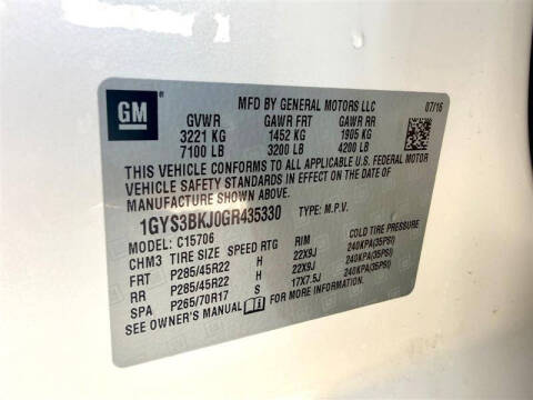 2016 Cadillac Escalade Luxury Collection