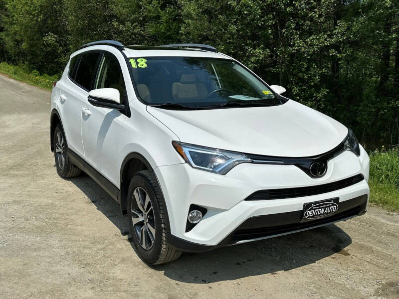 2018 Toyota RAV4 for sale at Denton Auto Inc in Craftsbury VT