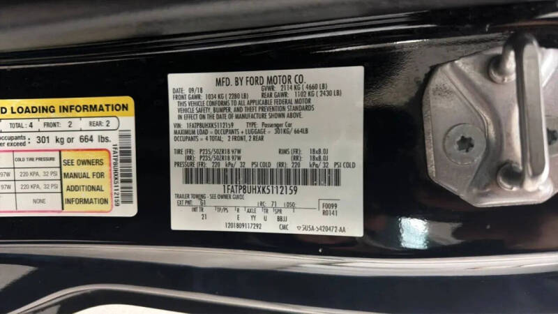 2019 Ford Mustang EcoBoost