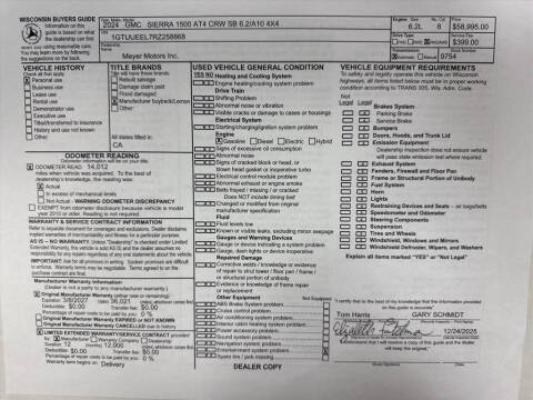 2024 GMC Sierra 1500