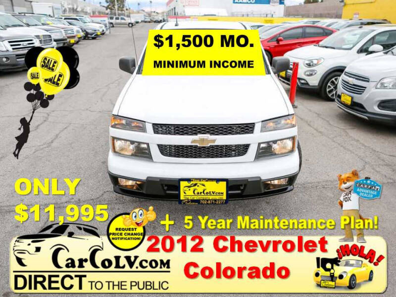 2012 Chevrolet Colorado for sale at The Car Company in Las Vegas NV