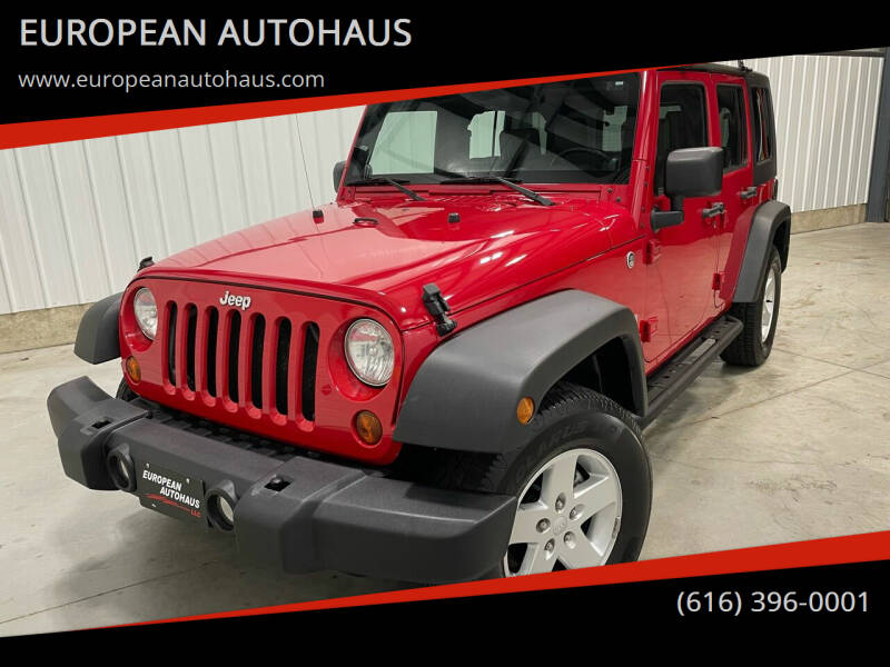 2009 Jeep Wrangler Unlimited for sale at EUROPEAN AUTOHAUS in Holland MI