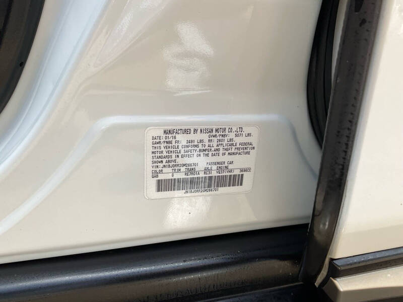 2016 Infiniti QX50