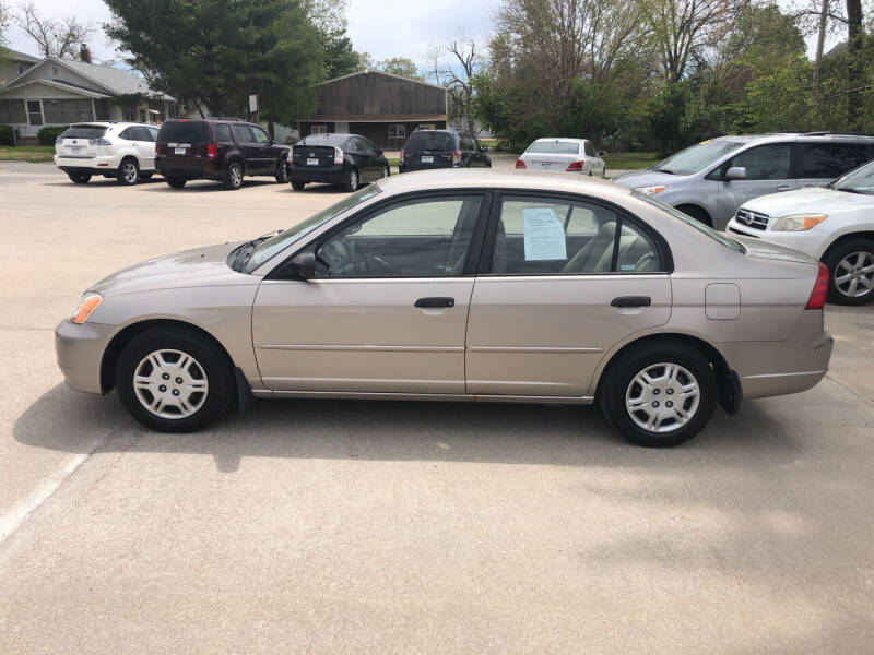 2001 Honda Civic for sale at 6th Street Auto Sales in Marshalltown IA