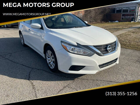 2016 Nissan Altima for sale at MEGA MOTORS GROUP in Redford MI