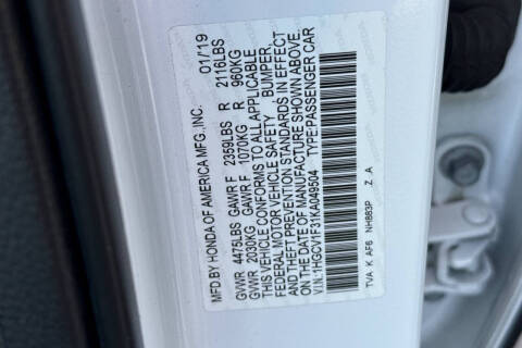 2019 Honda Accord Sport