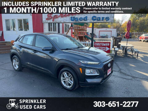2019 Hyundai Kona for sale at Sprinkler Used Cars in Longmont CO
