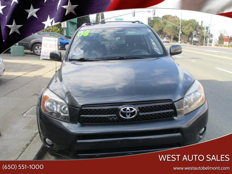 2008 Toyota RAV4 for sale at West Auto Sales in Belmont CA