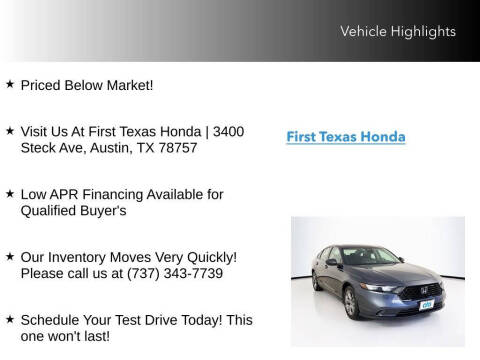 2024 Honda Accord EX