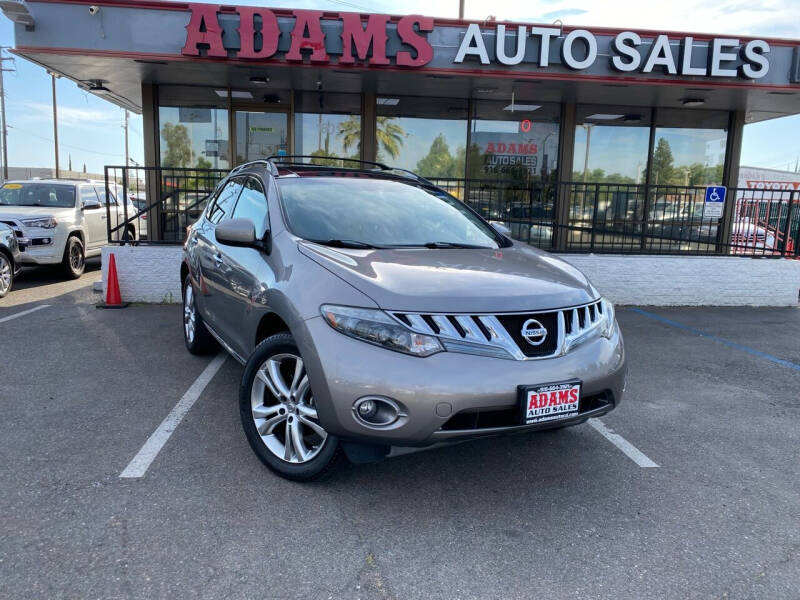 2009 Nissan Murano for sale at Adams Auto Sales CA in Sacramento CA