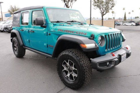 2020 Jeep Wrangler Unlimited for sale at DIAMOND VALLEY HONDA in Hemet CA