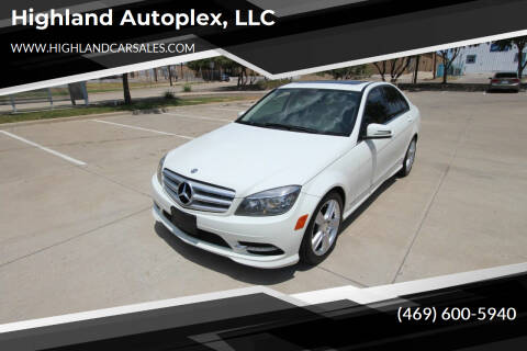 2011 Mercedes-Benz C-Class for sale at Highland Autoplex, LLC in Dallas TX