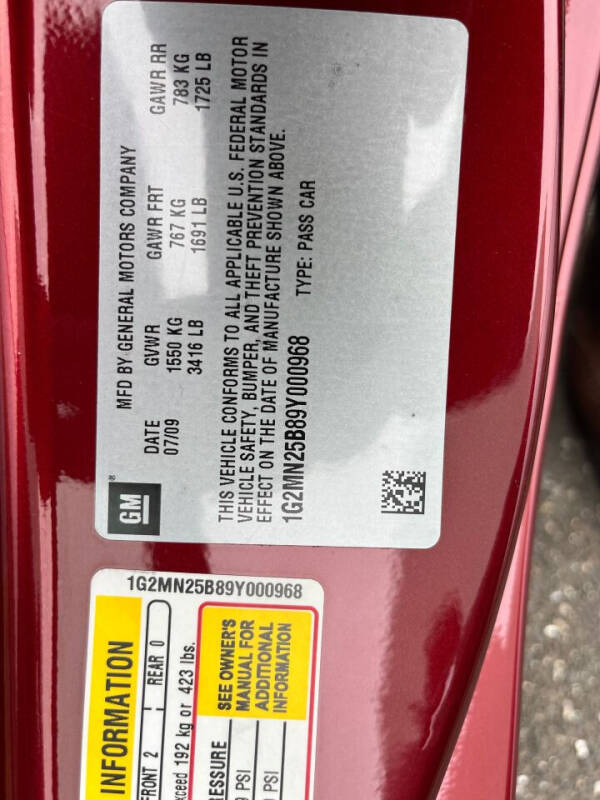 2009 Pontiac Solstice