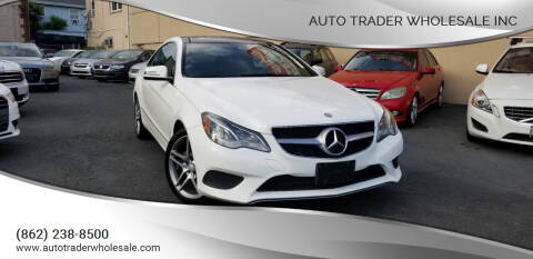 2014 Mercedes-Benz E-Class for sale at Auto Trader Wholesale Inc in Saddle Brook NJ