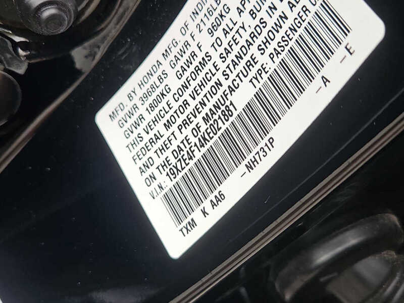 2019 Honda Insight LX