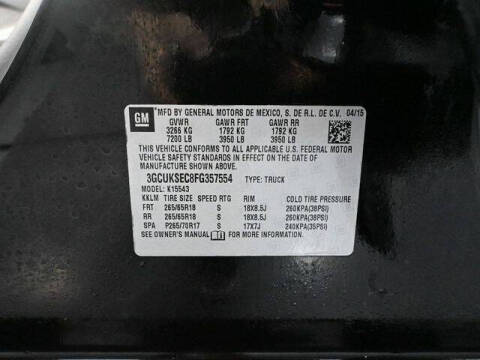 2015 Chevrolet Silverado 1500