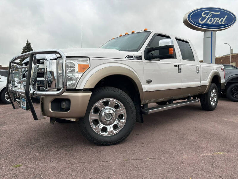 Used 2013 Ford F-350 Super Duty Lariat with VIN 1FT8W3BT2DEB09028 for sale in Windom, MN