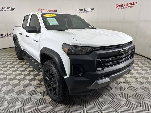Used 2023 Chevrolet Colorado Trail Boss with VIN 1GCPTEEK6P1130821 for sale in Bloomington, IL