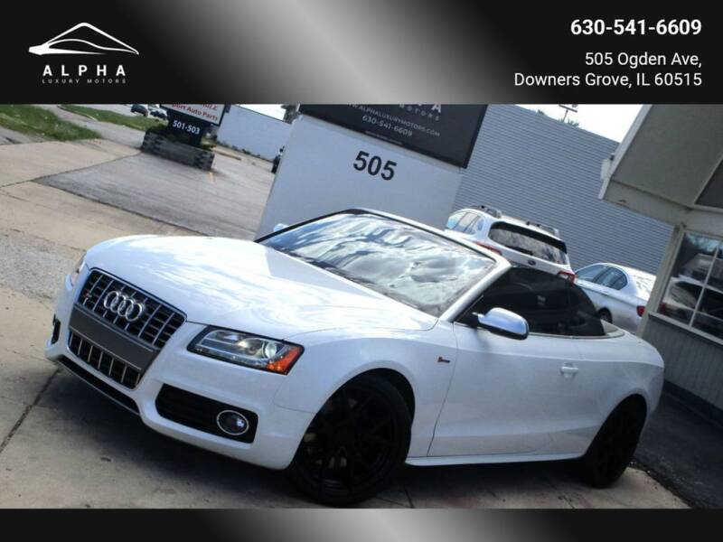 2012 Audi S5 for sale at Alpha Luxury Motors in Downers Grove IL