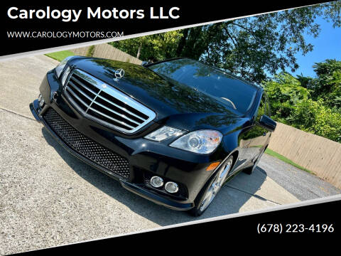 2010 Mercedes-Benz E-Class for sale at Carology Motors LLC in Marietta GA