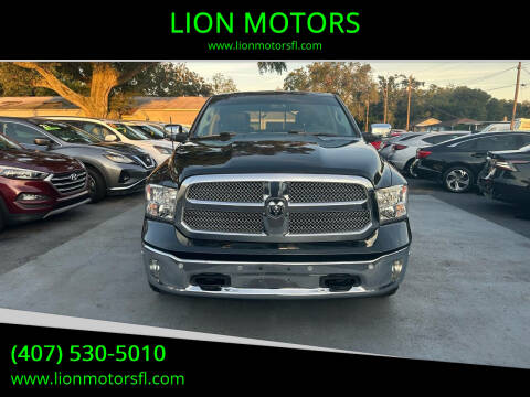 2017 RAM 1500 for sale at LION MOTORS in Orlando FL