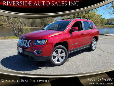 2013 Jeep Compass for sale at RIVERSIDE AUTO SALES INC in Somerset MA